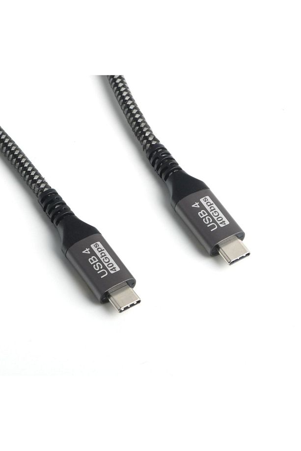Hdr-thunderbolt Destekli 8k 60hz /4k 120 Hz Type-c To Type-c Kablo (dk-cb-usb4c2c100) - 1