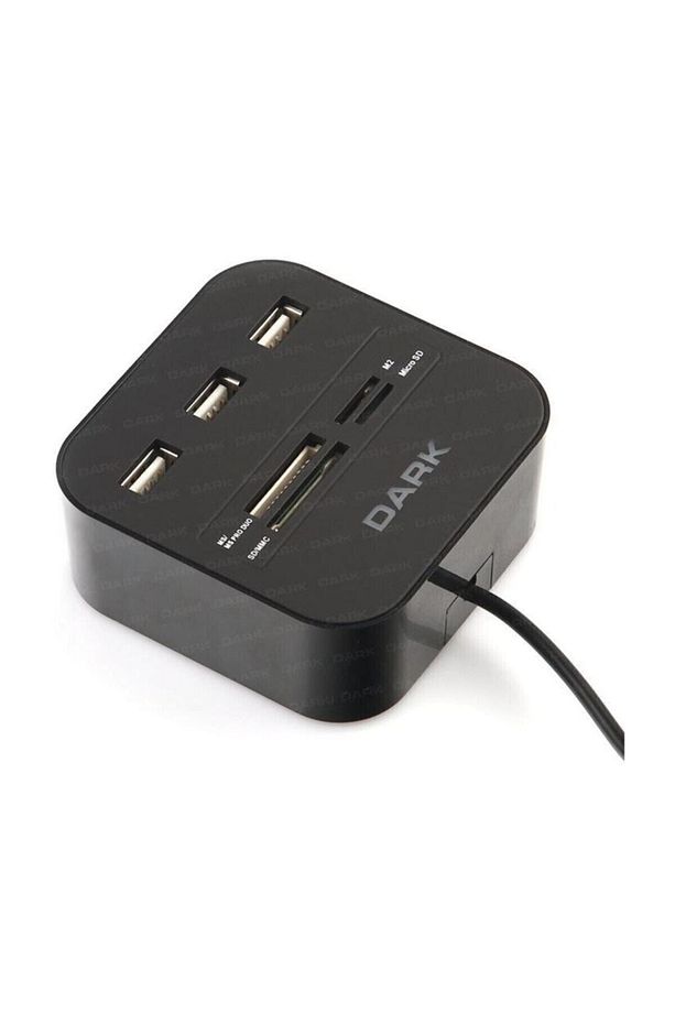 USB3.0 External 49 in 1 Kart Okuyucu DK-AC-UCR202 - 1