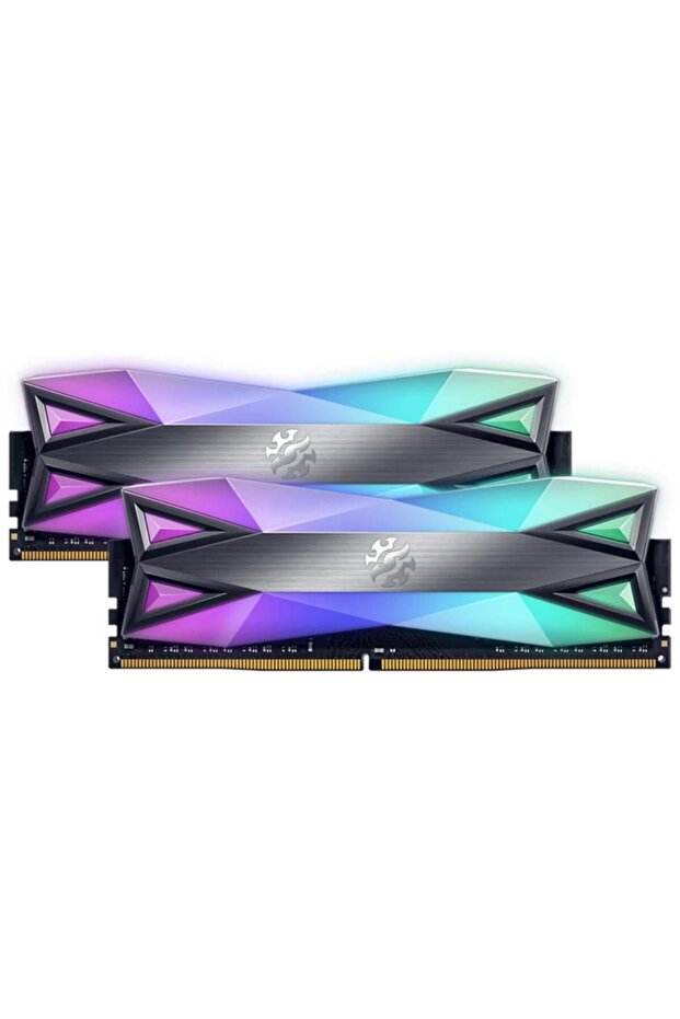 Adata Spectrix D60g Rgb 16gb(8X2GB) 3200 Mhz Cl16 Ddr4 Cl16 Ram - 3