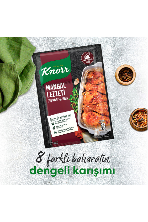 Mangal Lezzeti Fırında Tavuk Çeşnisi 29g X7 Adet - 4