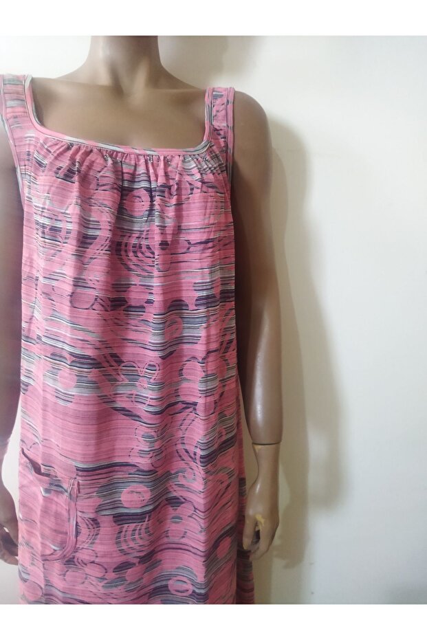 Printed Nightgown - 1