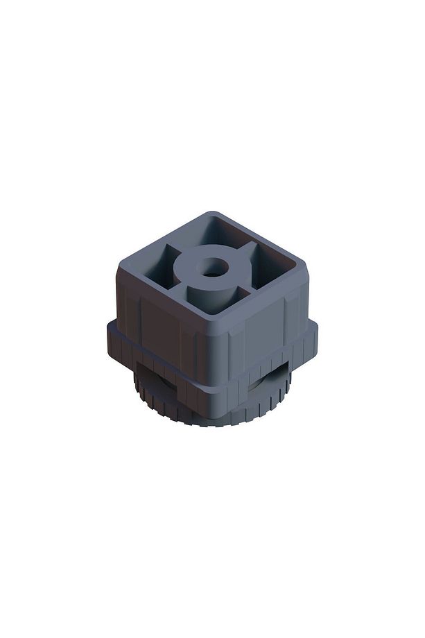 40x40 Gizli Ayarlı Rotil Ayak Takımı (gri) - 3