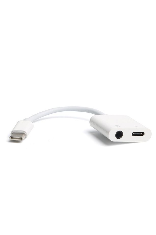 2 in 1 Type-C - 3.5mm Aux Ses ve Type-C Şarj Dönüştürücü (DK-AC-U31XAUC) - 3