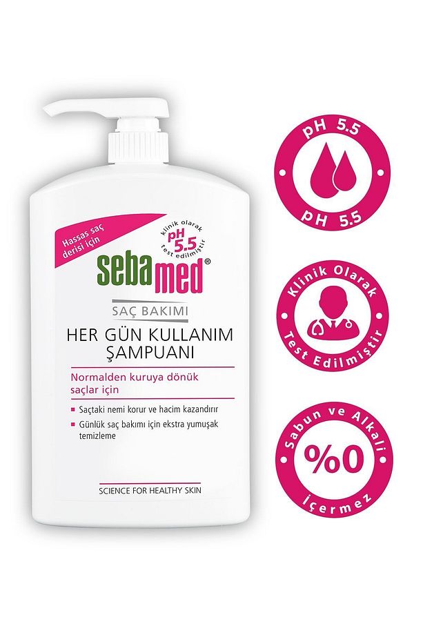 HER GÜN KULLANIM ŞAMPUAN 1000 ML- NASCİTA FIRÇA SET - 3