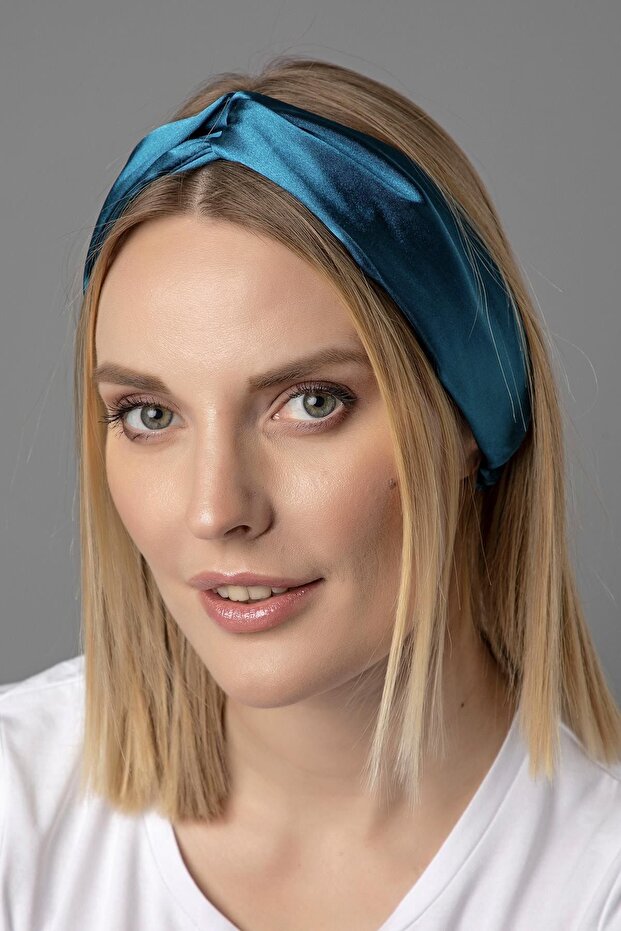 Women's Petrol Green Vintage Bandana
