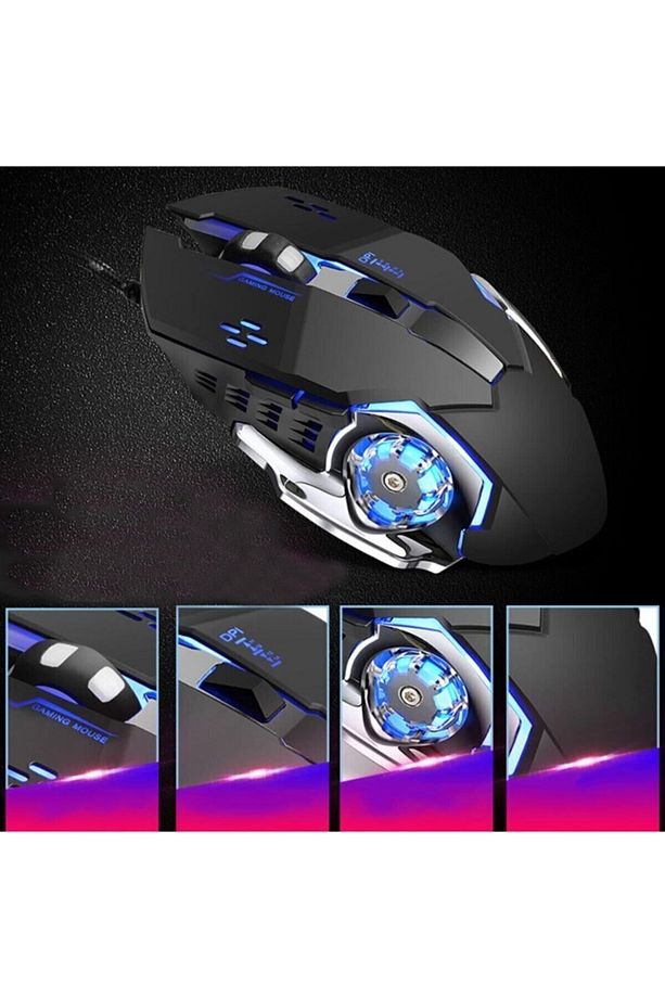 X15 Rgb Makro Pro Gaming Mouse,5500 Dpı,ipli Kablo ,ateş Tuşlu,oyuncu Mouse,usb, Oyuncu Mouse - 9
