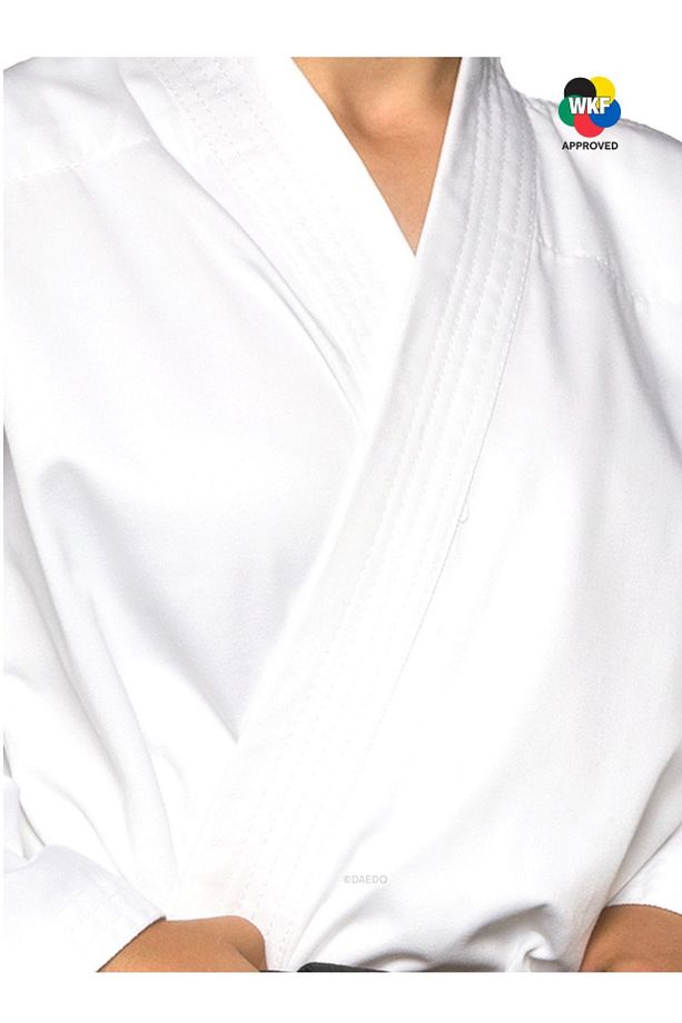 Daedo W.K.F Onaylı Shodan Karate Kumite Elbisesi - KA1172-(beyaz) - 3