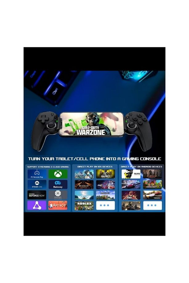 D9 GamePad Oyun konsolu Controller for Switch iOS Android Controller Support Cloud Gaming - 2