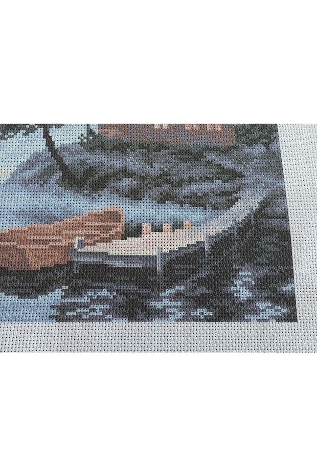Printed Cross Stitch Processing Hobby Kit - 2