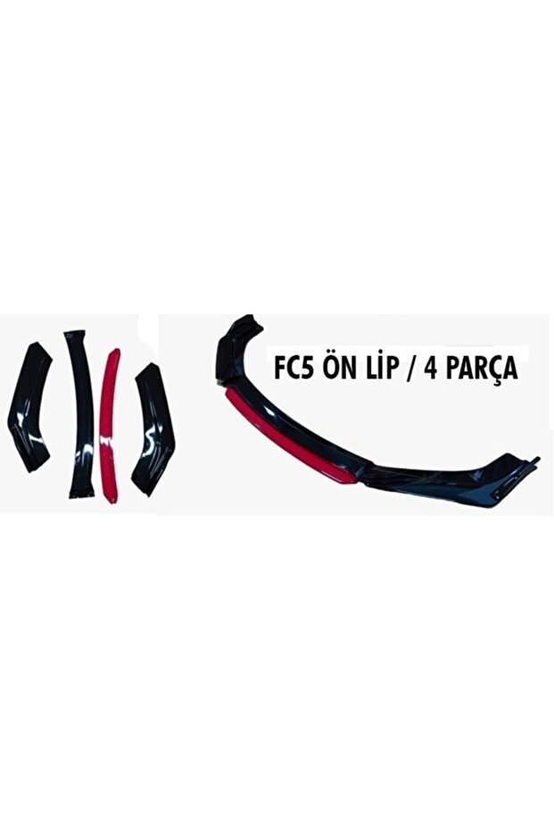 Fc5 Ön Tampon Lip 4 Parça - 2
