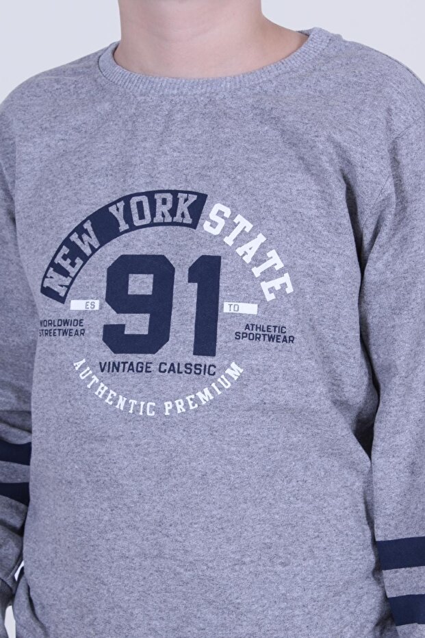 Boy's Tracksuit Set - Printed Basic - 6