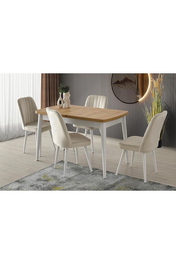 Modern Açılır MDF Sadece Mutfak Masası 70*110cm - 3