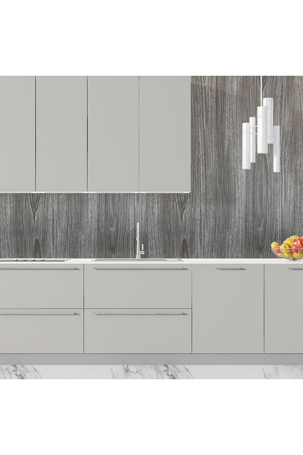 SF 614 Ahşap Desenli Yapışkanlı Folyo - 4