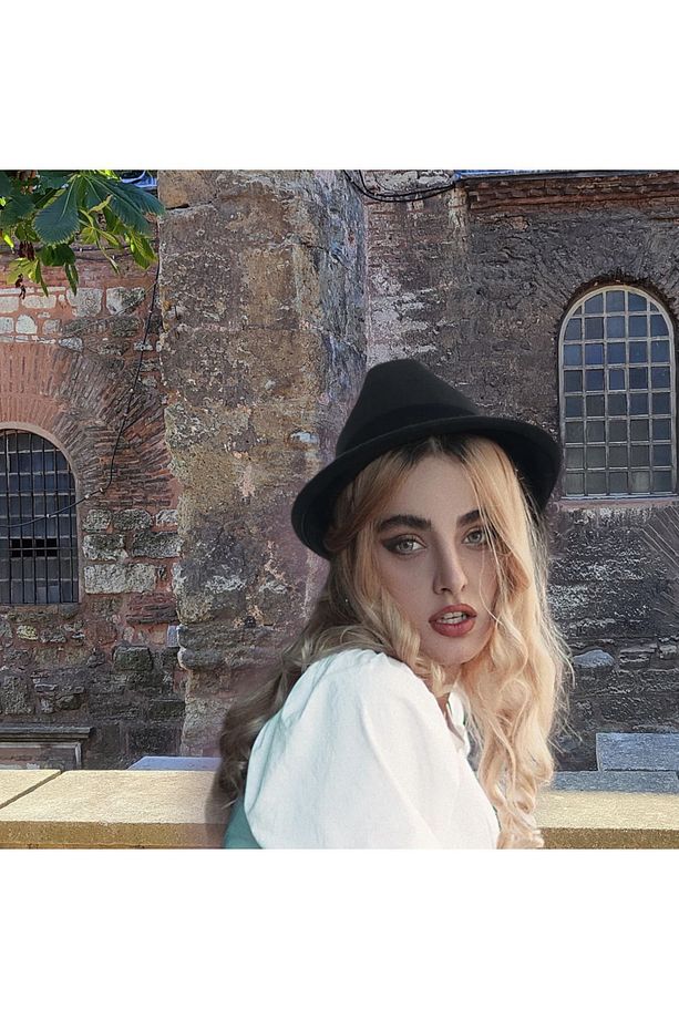 Fötr Şapka Çocuk Genç Unisex Lüks Tasarım - 5