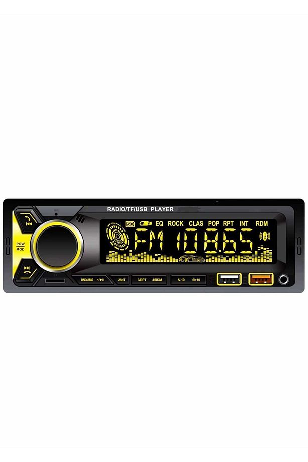 Bsv 4800 Rgb 7 Renk Değiştiren Çift Usb Bluetoothlu Aux Sd Kart Amfi Çıkışlı Kumandalı Teyib - 5