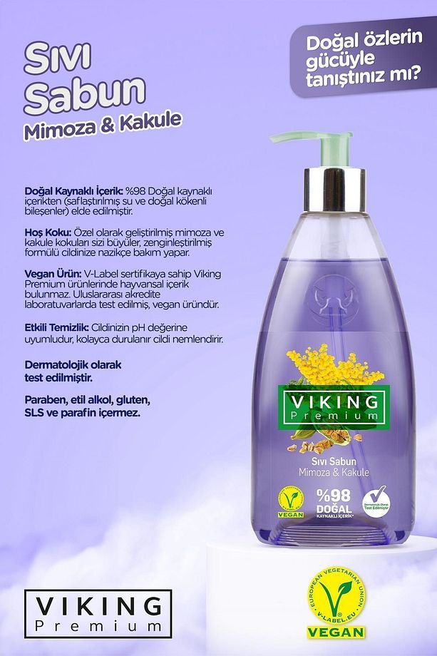 Premium Sıvı Sabun Mimoza&Kakule 500 ml 3 Adet - 3