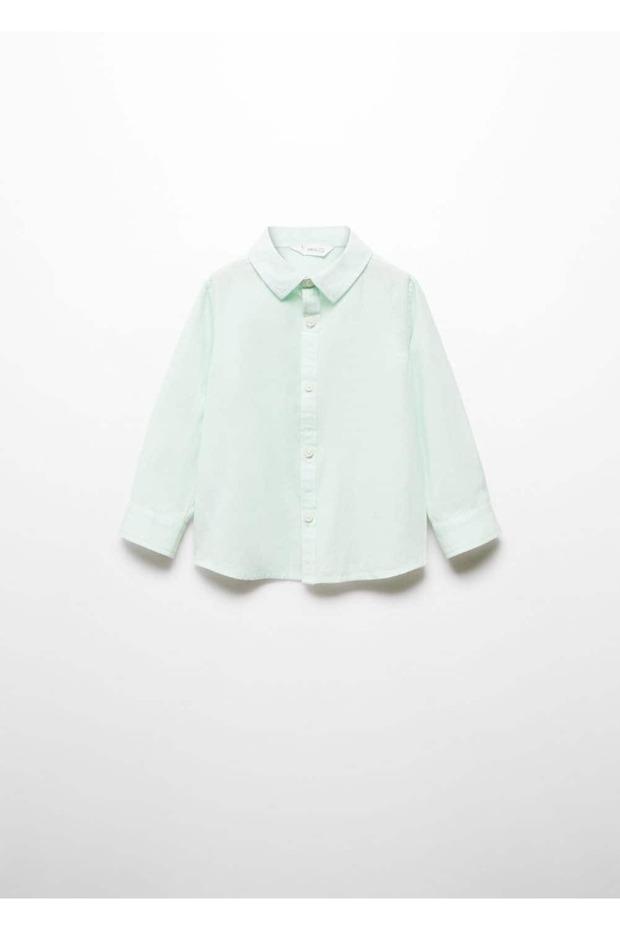 Regular fit pamuklu gömlek - 1