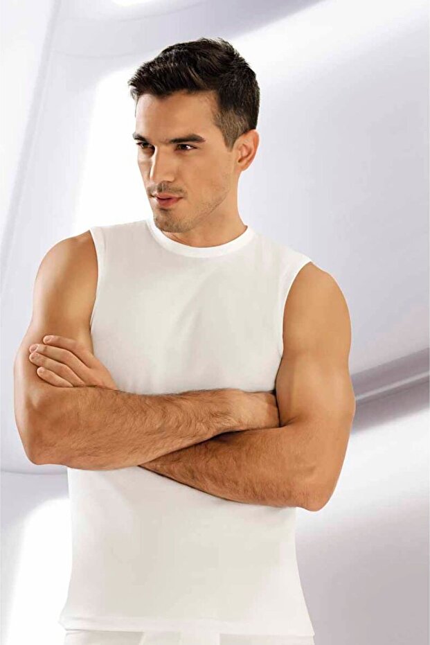 0 Sleeve Men's Undershirt