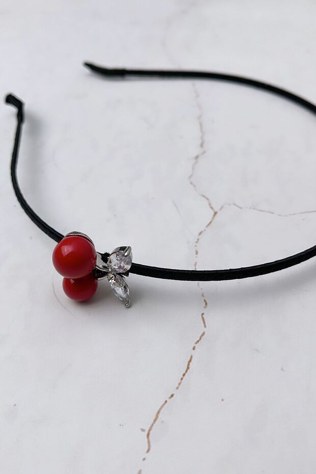 تاج من حجر الزركون على شكل الكرز - 1