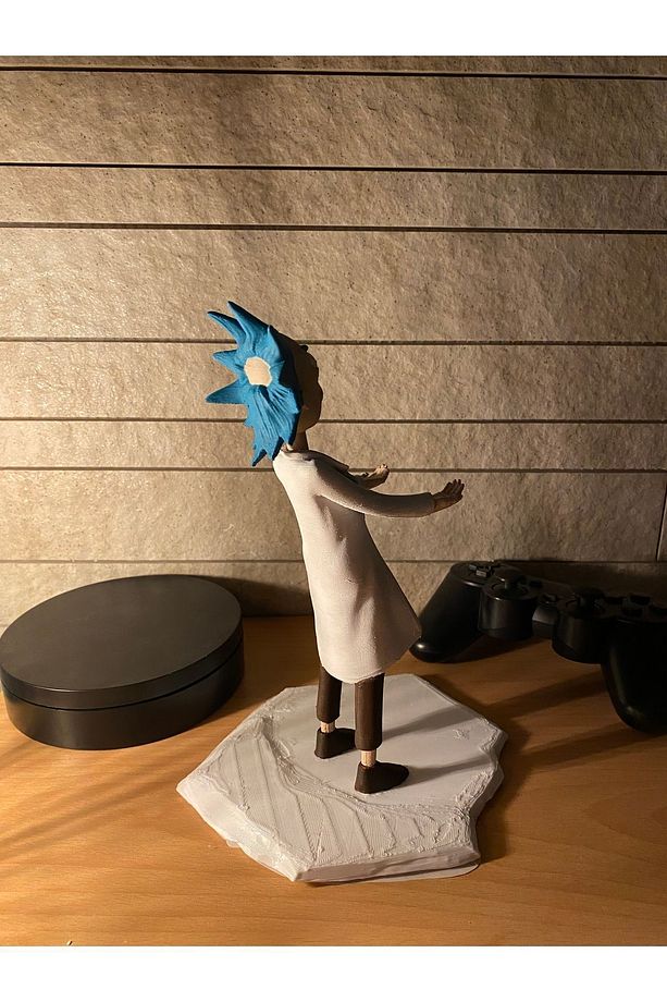 Rick And Morty Rick Sanchez Ps Kol Tutucu/joystick/telefon/kumanda Tutucu 24cm (PS/XBOX ILE UYUMLU) - 3