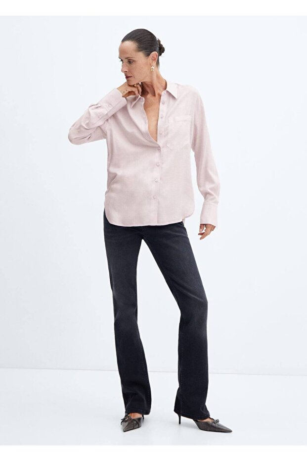 Cepli dökümlü gömlek - 2