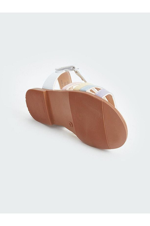 LCW STEPS Çapraz Bantlı Kız Çocuk Sandalet - 4