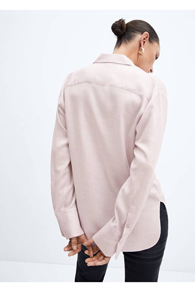 Cepli dökümlü gömlek - 4