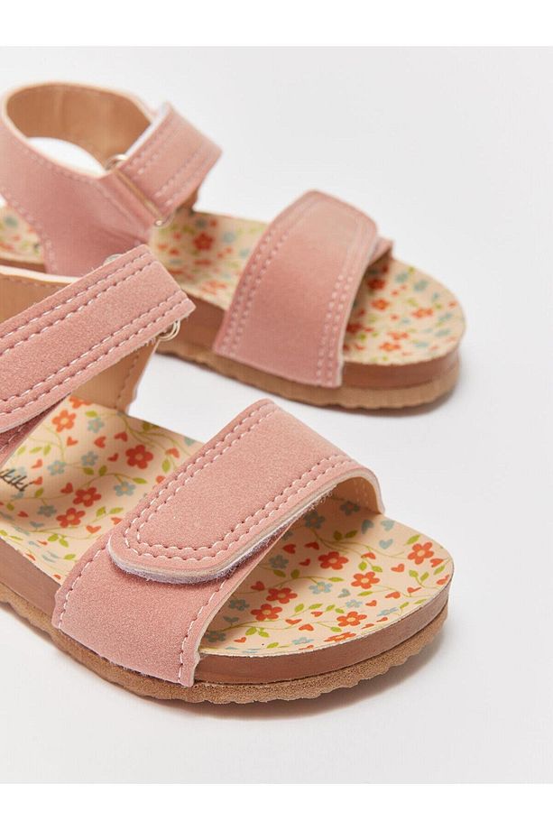 LCW STEPS Baskılı Kız Bebek Sandalet - 4