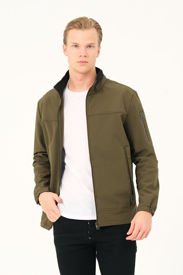 Erkek Softshell Haki Mont Rodri - 7