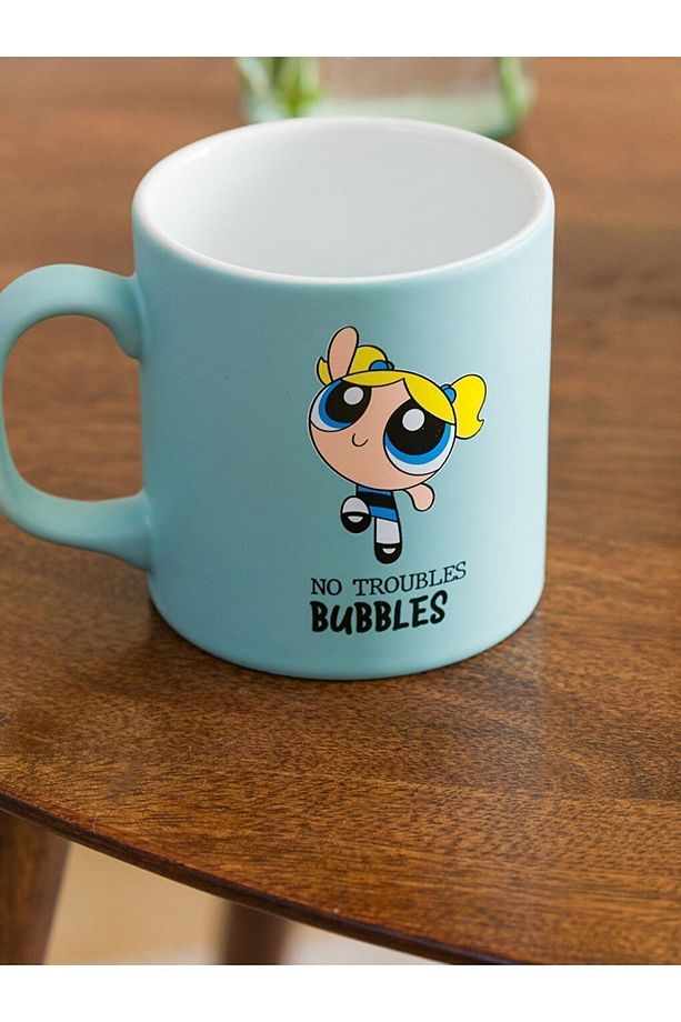 Bubbles Baskılı Seramik Kupa 320 Ml - 3