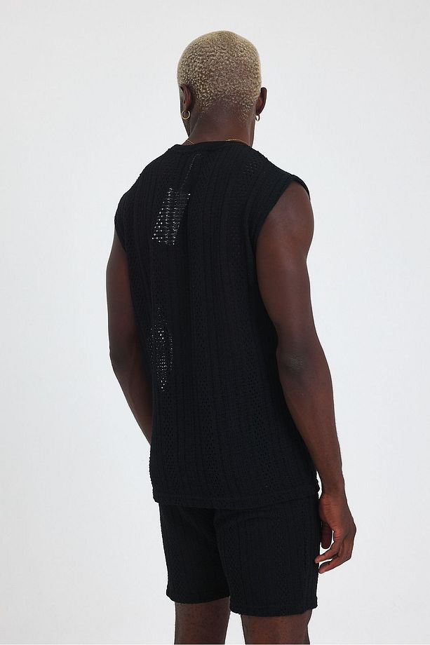 Jakarlı Uzun Boy Oversize Atlet - 6