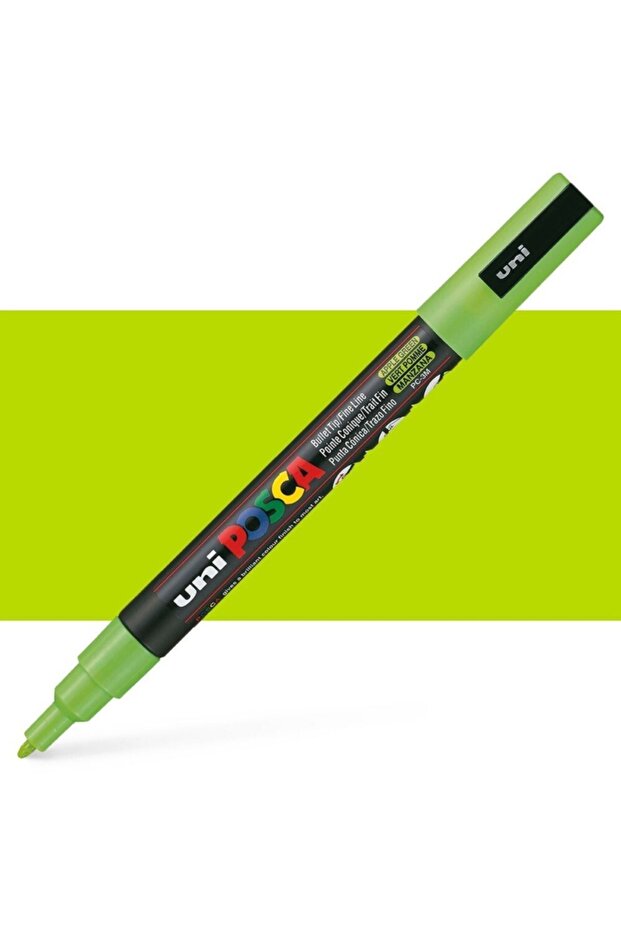Posca Marker Pc-3m (0.9-1.3mm) أخضر تفاحي