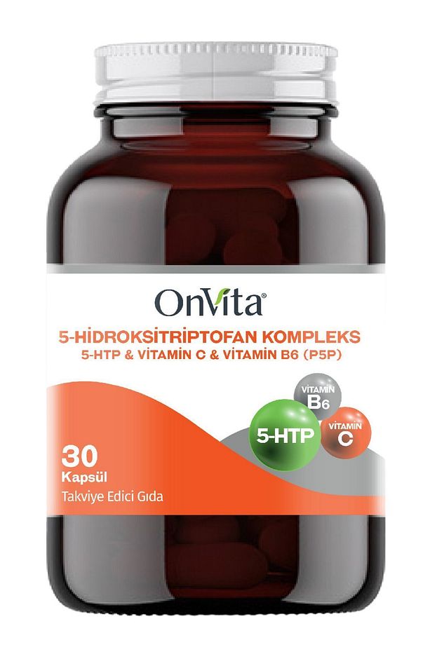 5-hidroksitriptofan Kompleks 5-htp & Vitamin C B6 (P5P) - 5