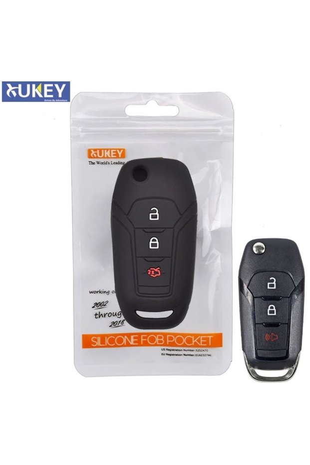 Silicone Key Case for Ford Ecosport Fiesta Mondeo Ranger Compatible
