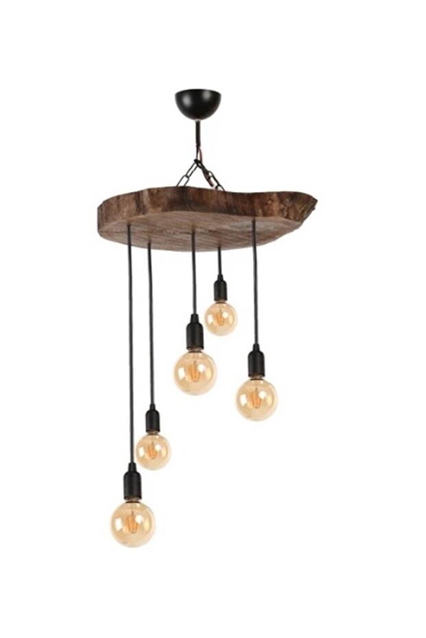 Modern Ahşap Avize Salon Avize Örümcek Avize - 2