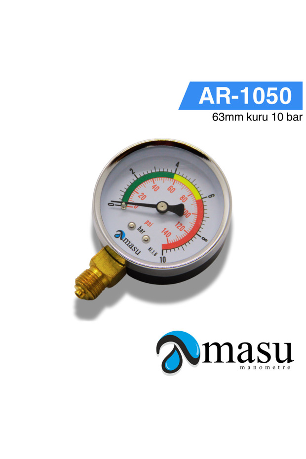 MANOMETRE 63 MM KURU - 1