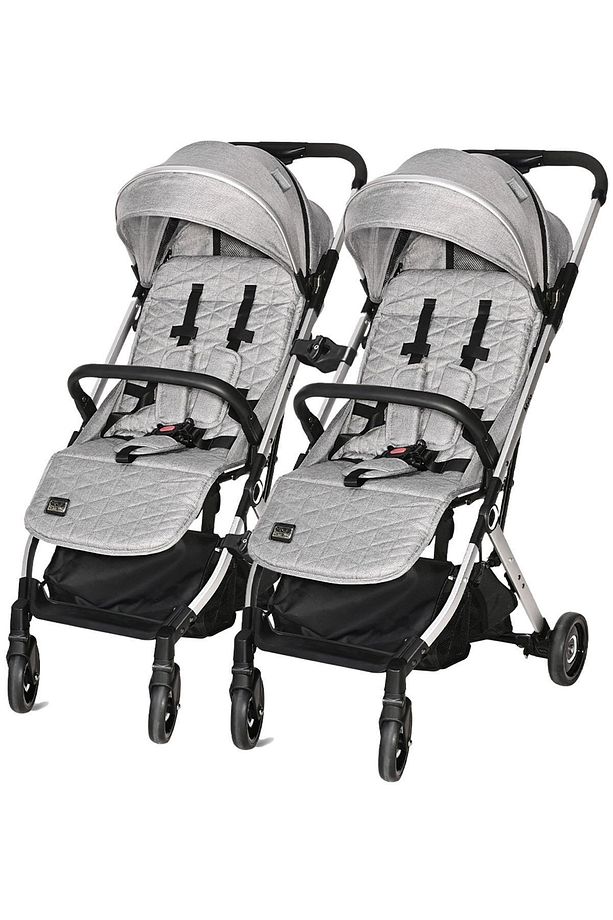 Lorelli Myla Plus Ayrılıp Birleşebilen Kabin Ikiz Bebek Arabası - 3
