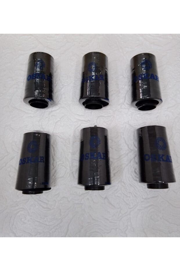 خيط خياطة بوليستر أسود - 5000 طن (6 قطع) - 1