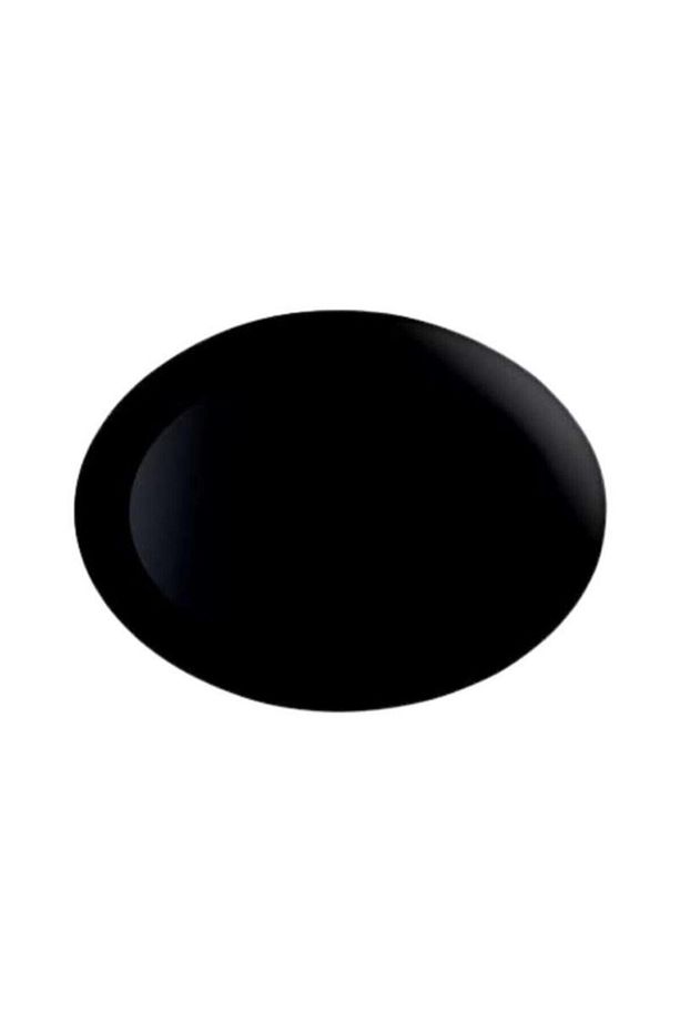 Diwali Noir Siyah Kayık Tabak 2li Set - 1