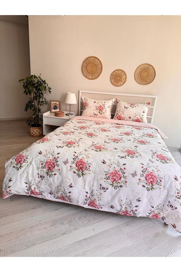 Tek kişilik çift taraflı nevresim ve 1 adet yastık kılıfı - 4