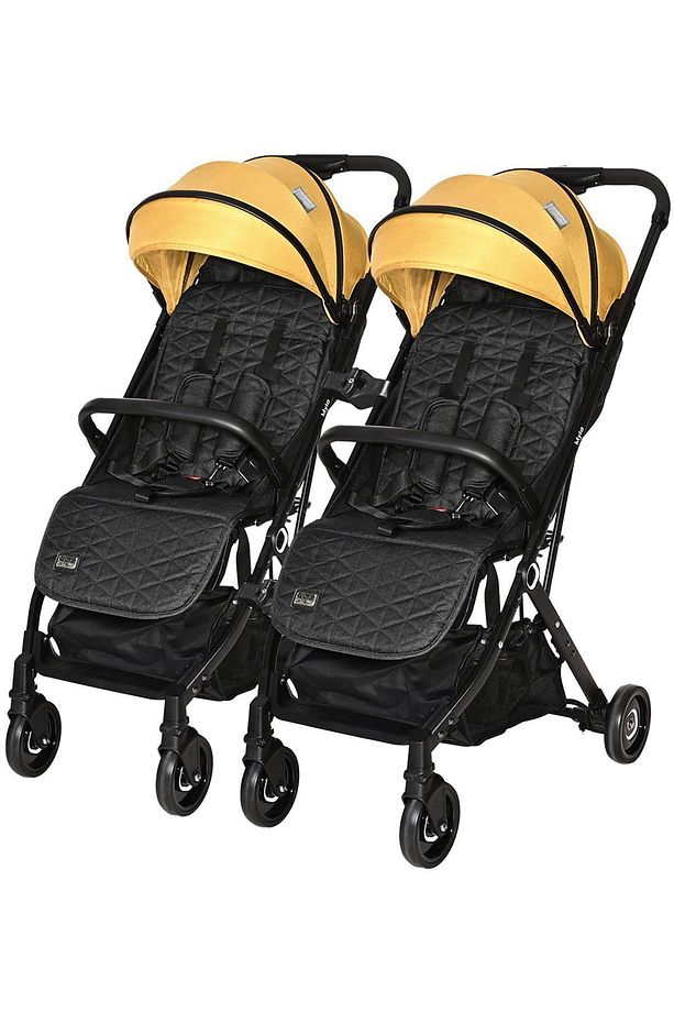 Lorelli Myla Plus Ayrılıp Birleşebilen Kabin Ikiz Bebek Arabası - 3
