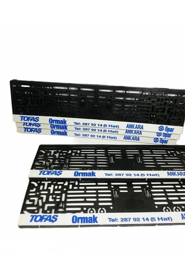 2 Adet Tofaş Opar Plakalık Takımı Çift ORMAK OPAR TOFAŞ - 1