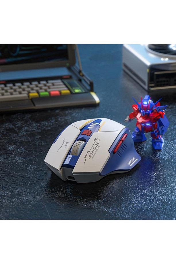 4 Ayarlanabilir Dpı Şarj Edilebilir 500mah 2.4g Kablosuz Mouse Ofis Oyun Mouse Ios Mac Window - 3