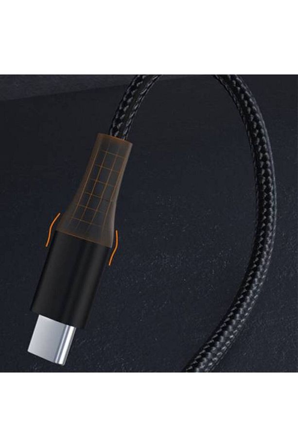 Polham 100w 5a Hızlı Şarj Type-c To Type-c 1 Mt Kevlar Şarj Kablosu Huawei Samsug Xiaomi Şarj Kablo - 5
