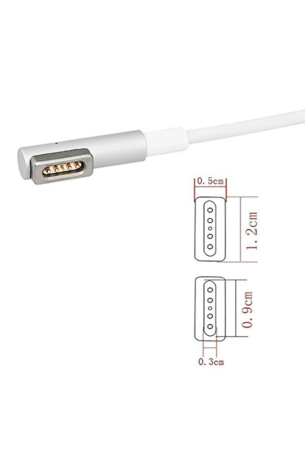 Polham 100w 1.8 Metre Type C To Magsafe 1 (l-tip) Şarj Kablosu, Apple Macbook Pro, Air Şarj Kablosu - 4
