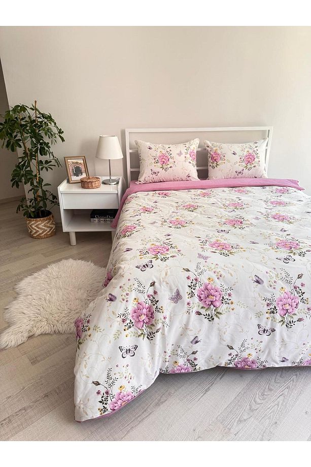 Çift kişilik çift taraflı nevresim ve 2 adet yastık kılıfı - 3