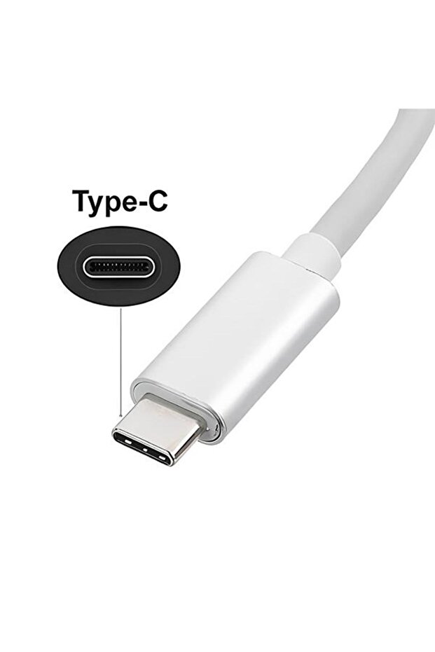 Polham 100w 1.8 Metre Type C To Magsafe 1 (l-tip) Şarj Kablosu, Apple Macbook Pro, Air Şarj Kablosu - 3