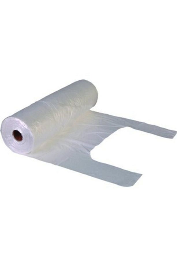 Rulo Hışır Atlet Poşet Orta Boy 200 Adet Şeffaf Bkr**85 - 1