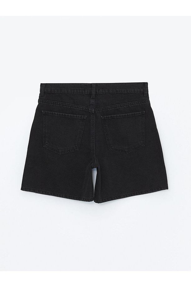 LCW Jeans Bermuda Fit Kadın Jean Şort - 6