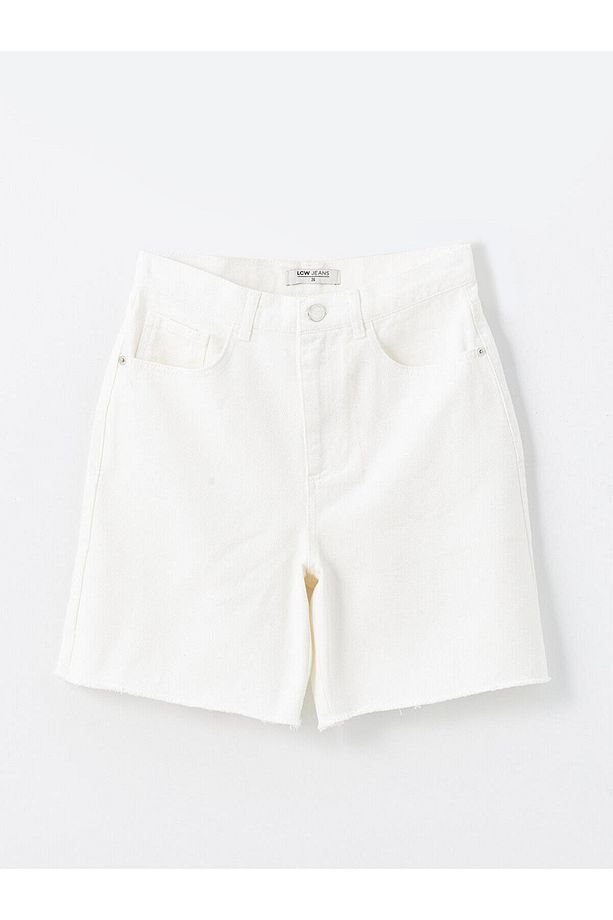 LCW Jeans Bermuda Fit Kadın Jean Şort - 6